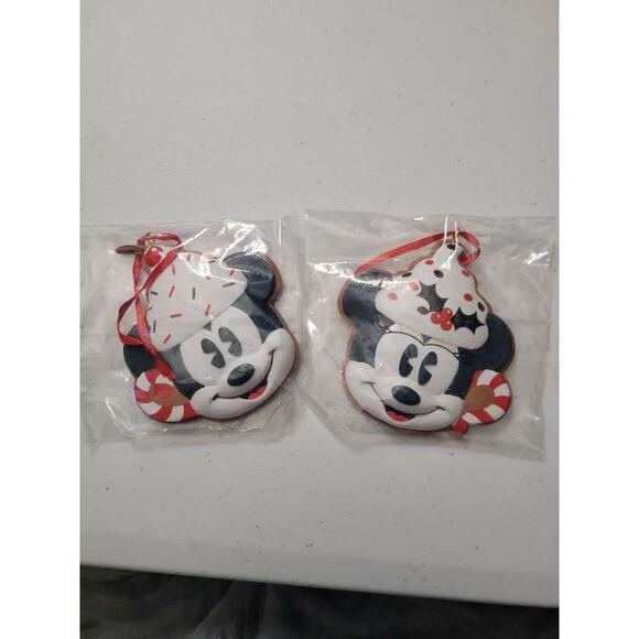 Mickey and Minnie Mouse Hot Cocoa Holiday Christmas Ornament  Disney Store - Picture 2 of 3